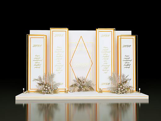 美陈DP打卡点夜市集市新年导视合影区网红婚礼霓虹灯