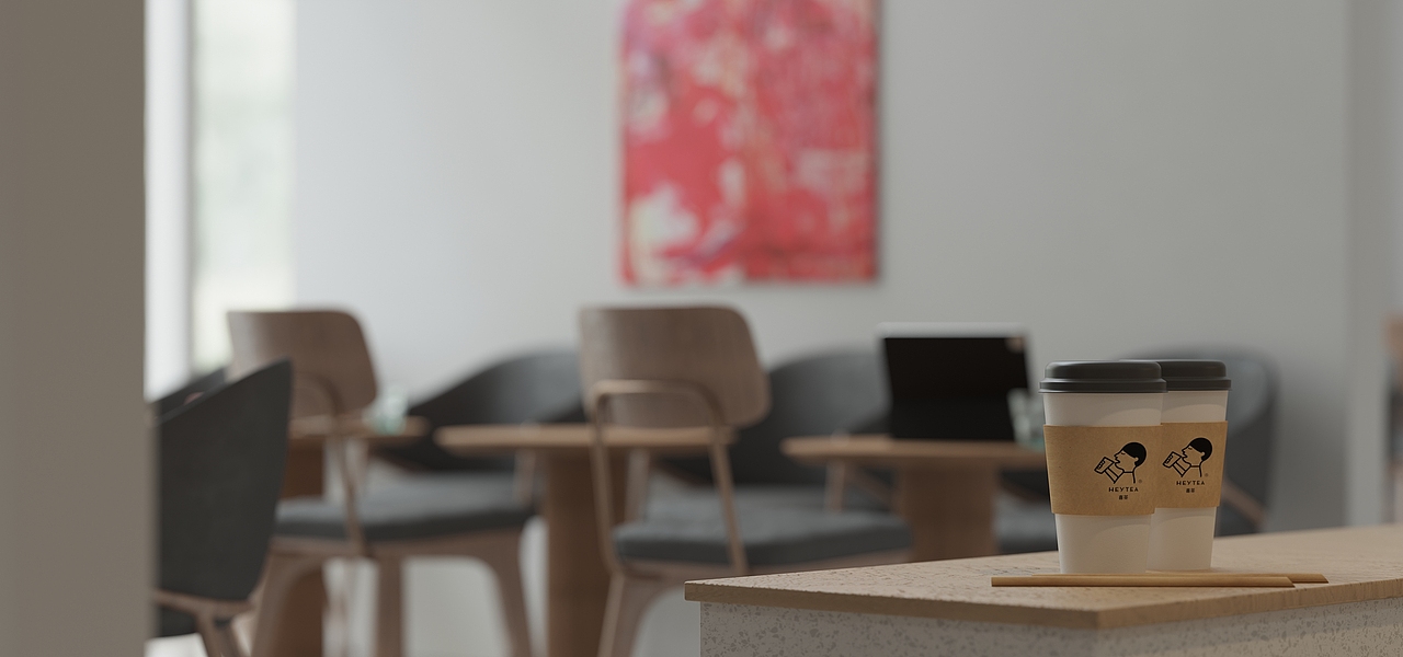 幸福港湾咖啡厅设计