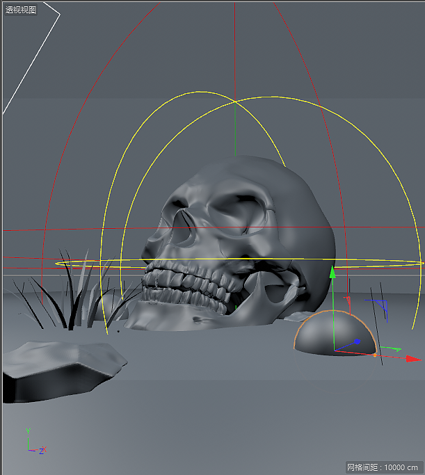 Octane渲染骷顱頭場(chǎng)景（圖ZMTI5OTg2ODc2） - 人物/生物 - 站酷設(shè)計(jì)師余公移山原創(chuàng)素材 - 站酷ZCOOL