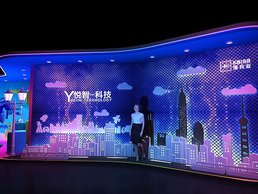 一个发布会通道设计 两年前的作品