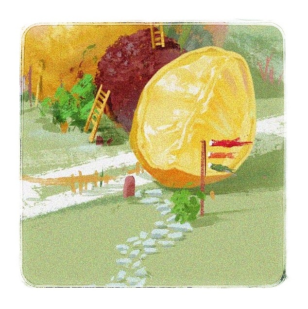 “避暑山庄”（图ZMjYwOTI5NTY4） - 儿童插画 - 站酷设计师白日梦想家和猫原创素材 - 站酷ZCOOL