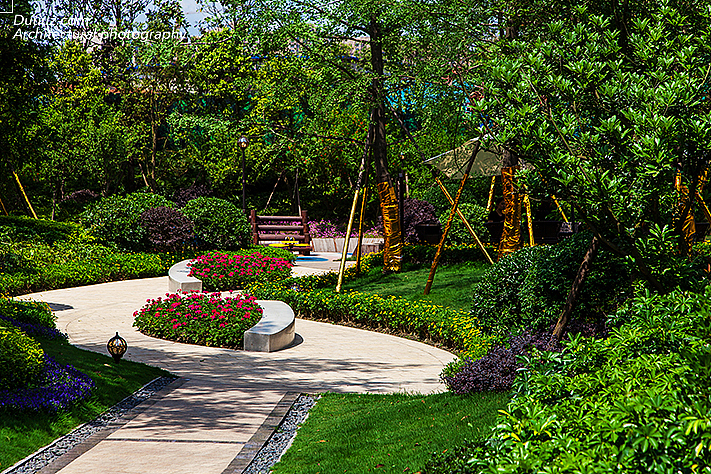 独尊建筑摄影:世茂城景观