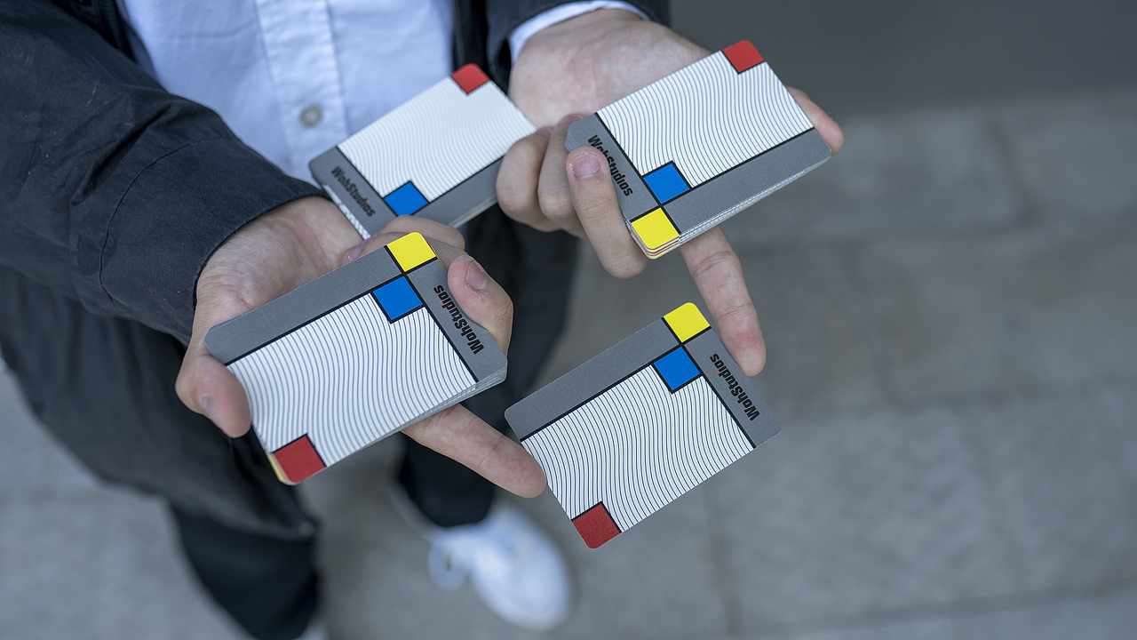 “静物”系列 花切扑克纸牌 峦级 蒙德里安 克莱因蓝