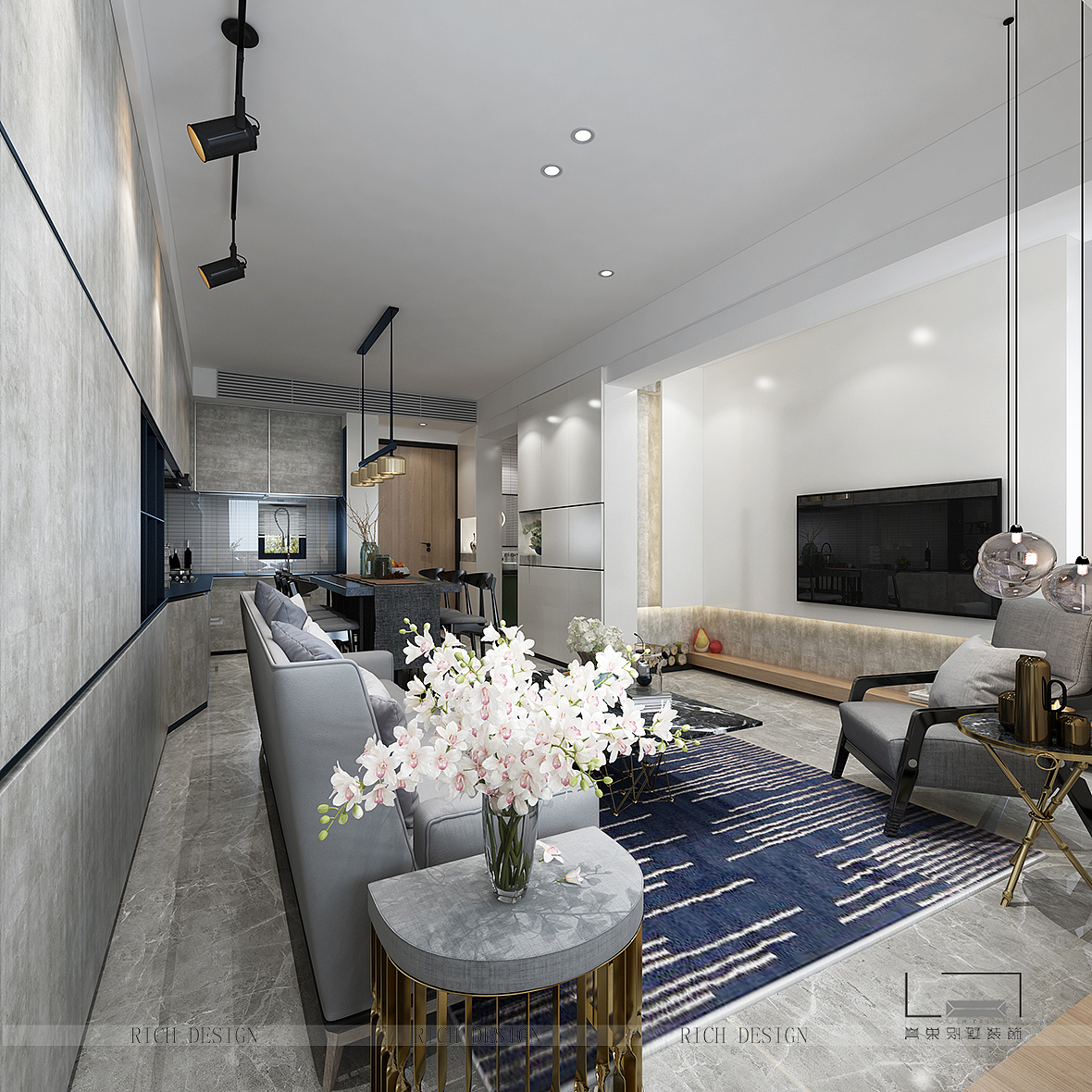 现代装修装饰,汉京山,深圳装修公司