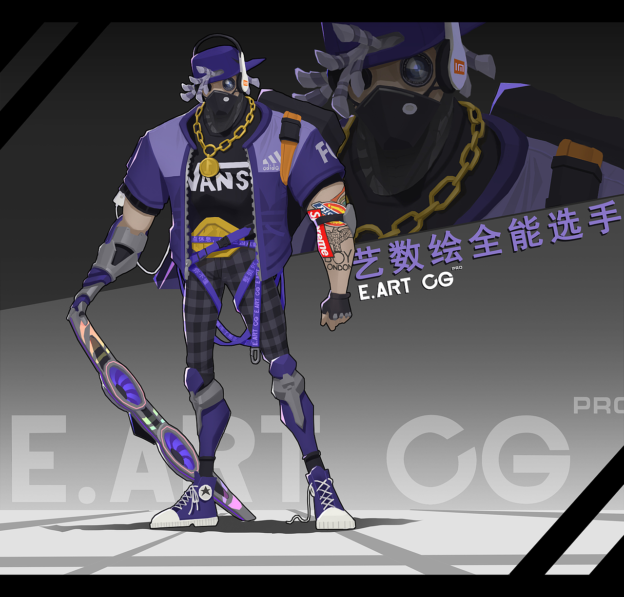 艺数绘全能选手 阿猴