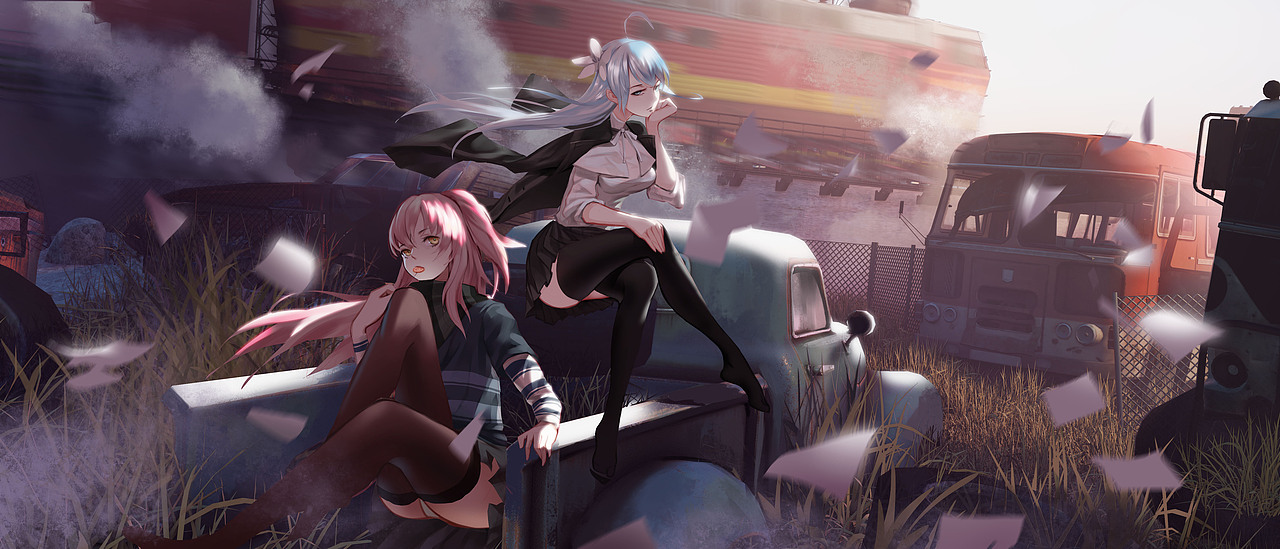 少女气氛（图ZMjc0MzczNTg4） - 商业插画 - 站酷设计师李氏概念设计原创素材 - 站酷ZCOOL