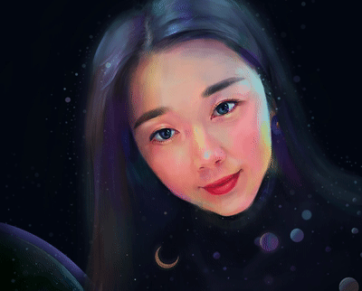 头像创作装饰画