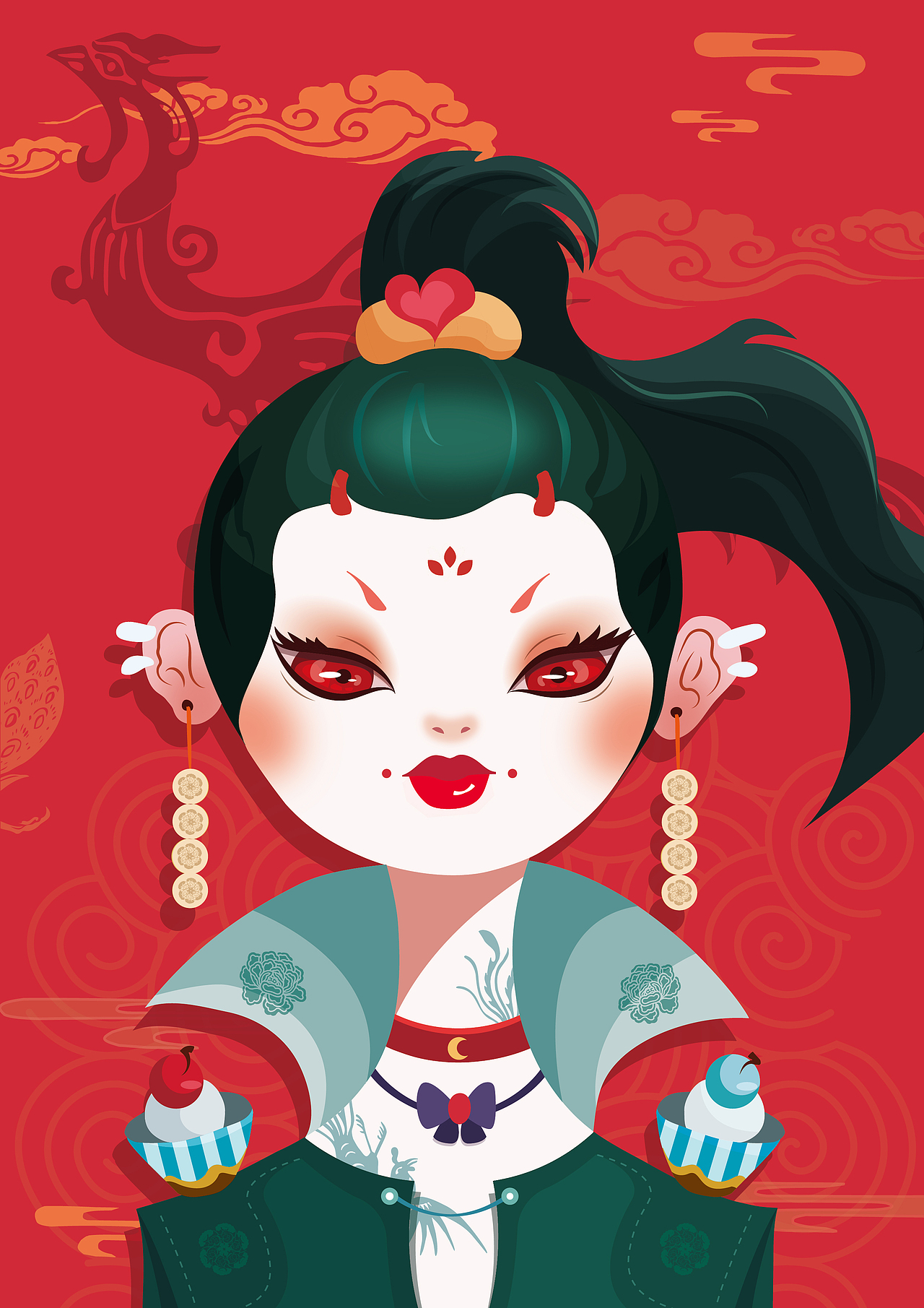 时尚插画（图ZMTU2MTcxMTQw） - 商业插画 - 站酷设计师虐虐不好惹原创素材 - 站酷ZCOOL