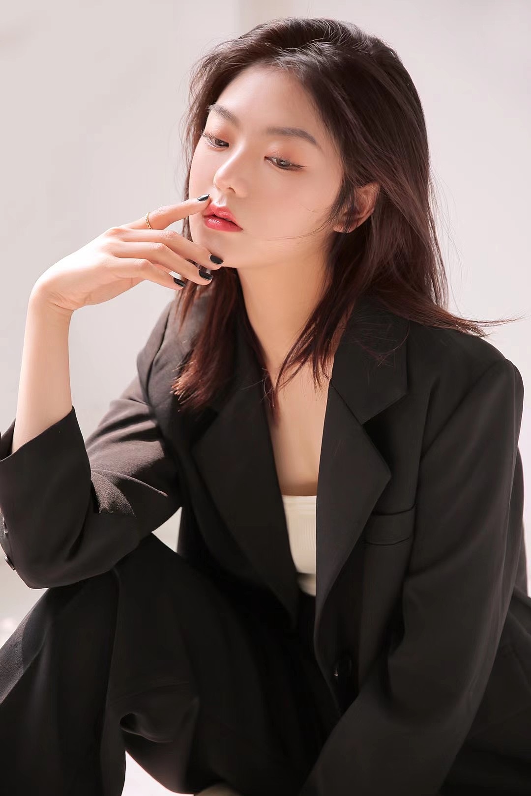 韩系棚拍🍃💙空气感写真太爱了!成都拍照