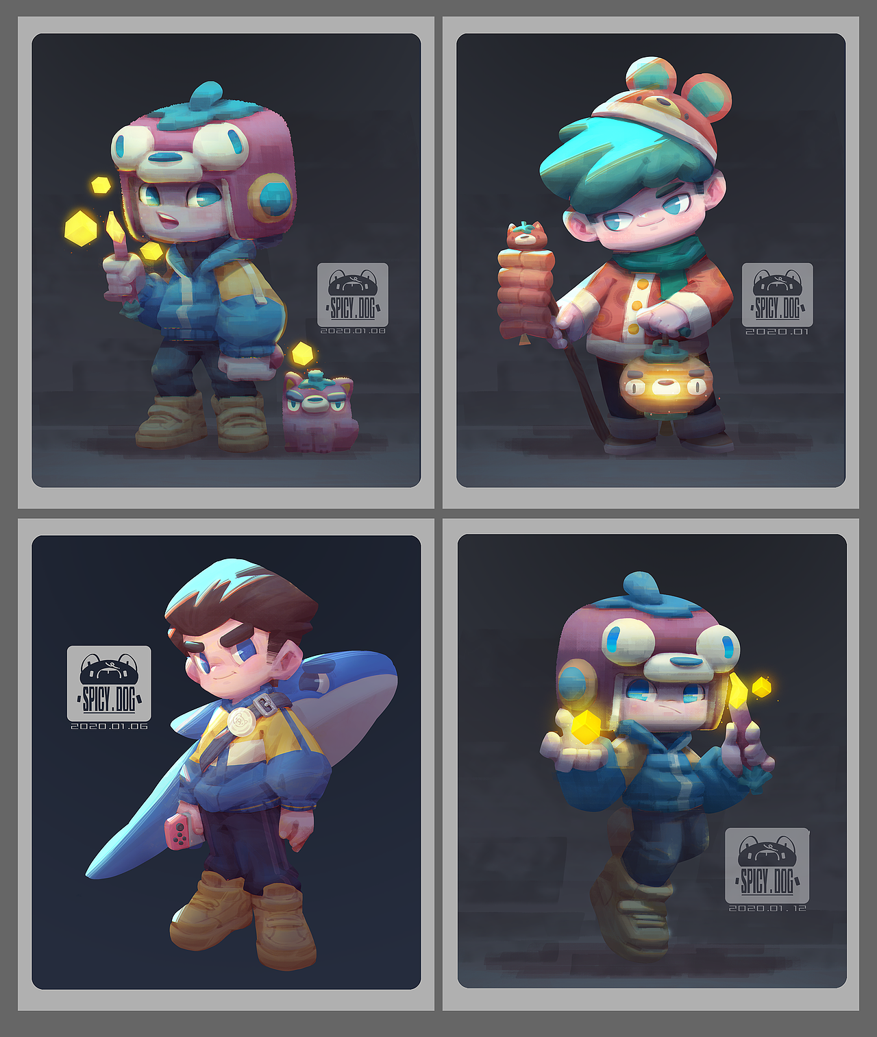 #辣狗图鉴#（图ZMTkzODA1MTAw） - 创作习作 - 站酷设计师辣狗原创素材 - 站酷ZCOOL