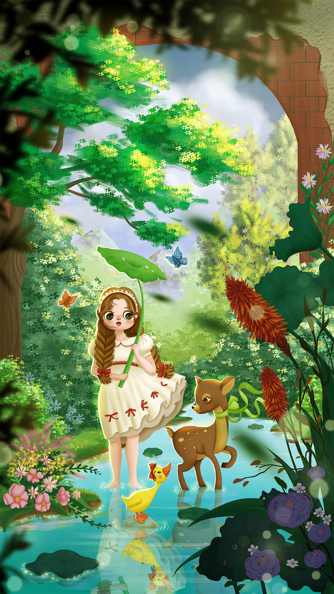 乐划锁屏森林之歌