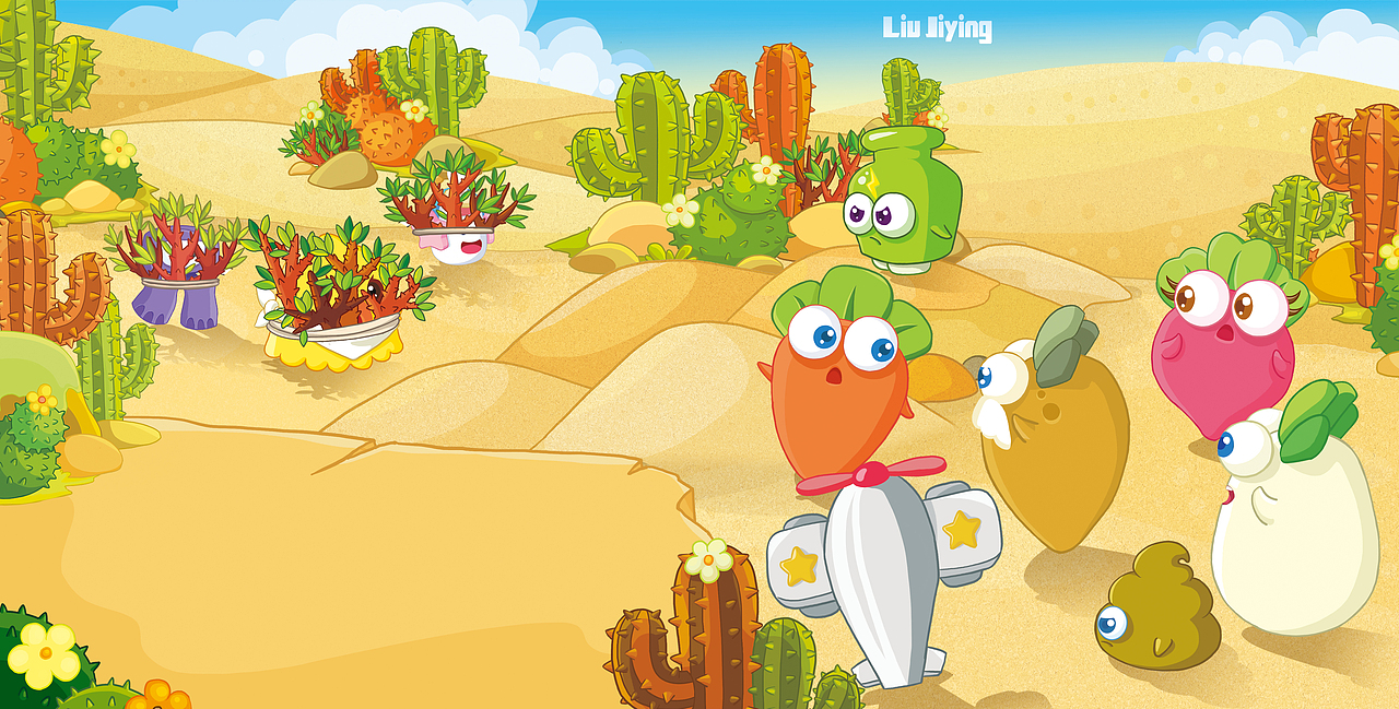 保卫萝卜2|插画|儿童插画|正义的小包子_原创作品-站酷zcool