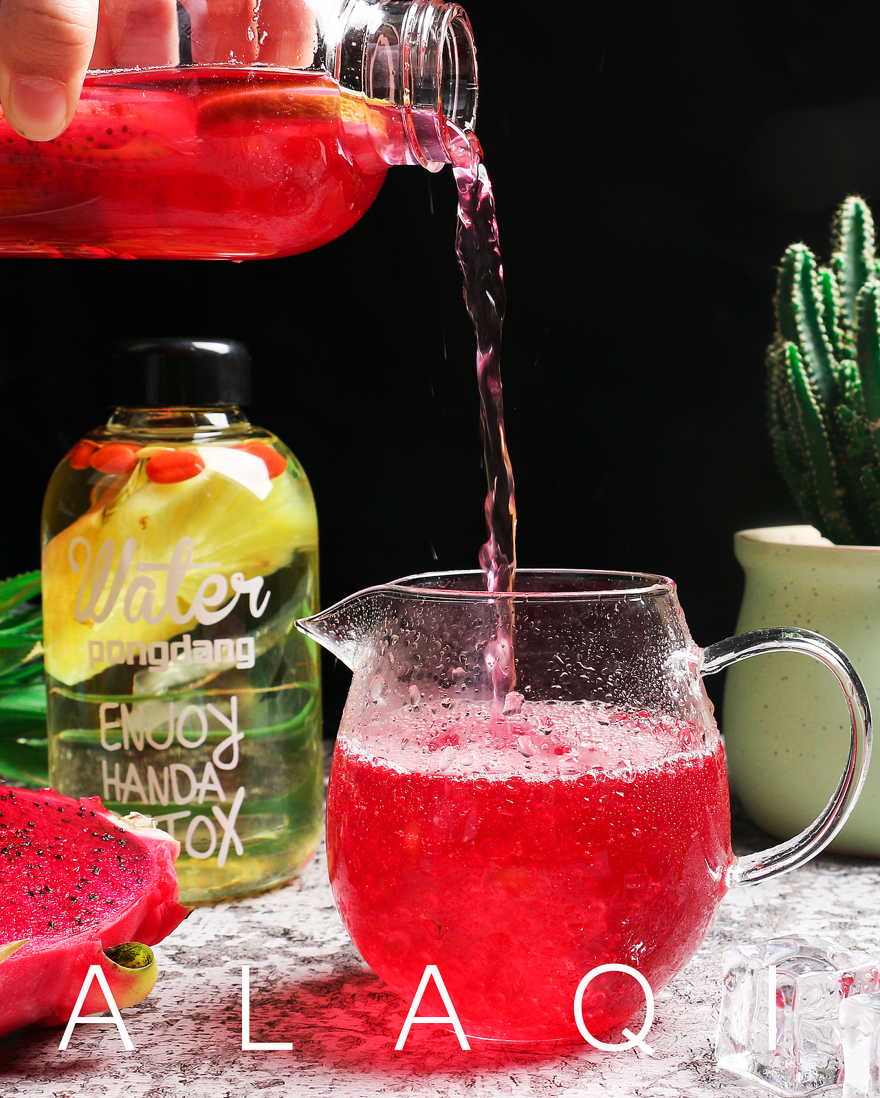 夏天吗，清清凉凉水果茶（图ZMTIwMzIzODE2） - 产品摄影 - 站酷设计师ALAQIU原创素材 - 站酷ZCOOL