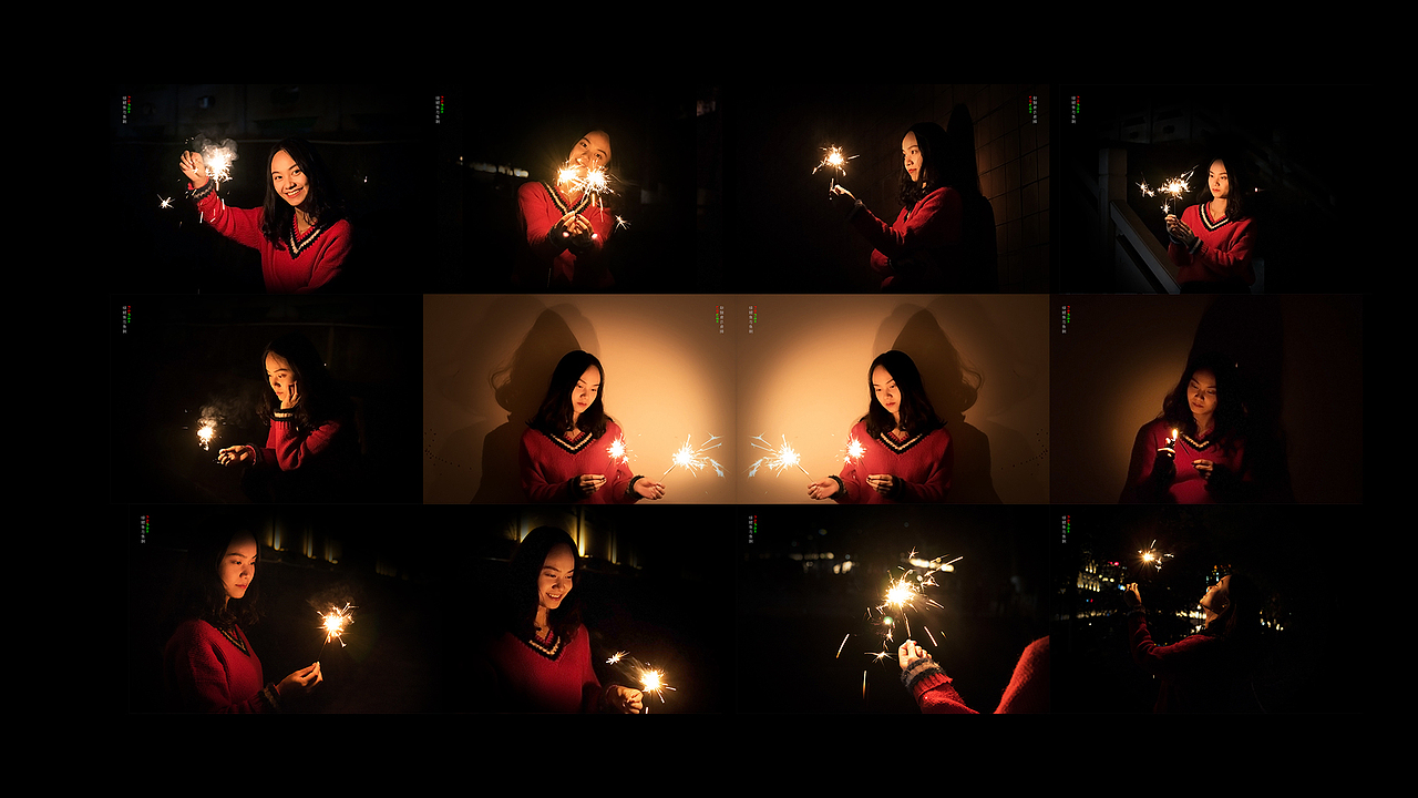 烟花巷陌，依约丹青屏障——烟花摄影