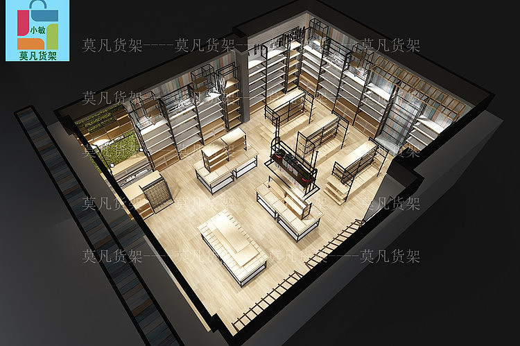 吉安新款精品店货架灵活百变-莫凡货架厂家供应