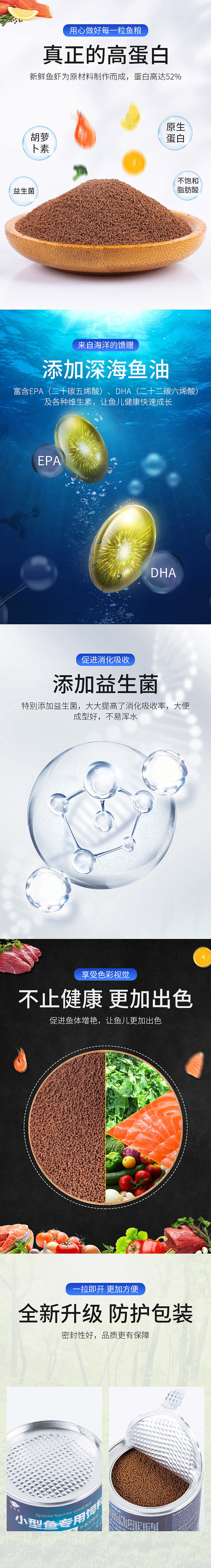 鱼饲料详情页设计（图ZMjE0NjY3NDQ4） - 电商 - 站酷设计师零零妖电商原创素材 - 站酷ZCOOL
