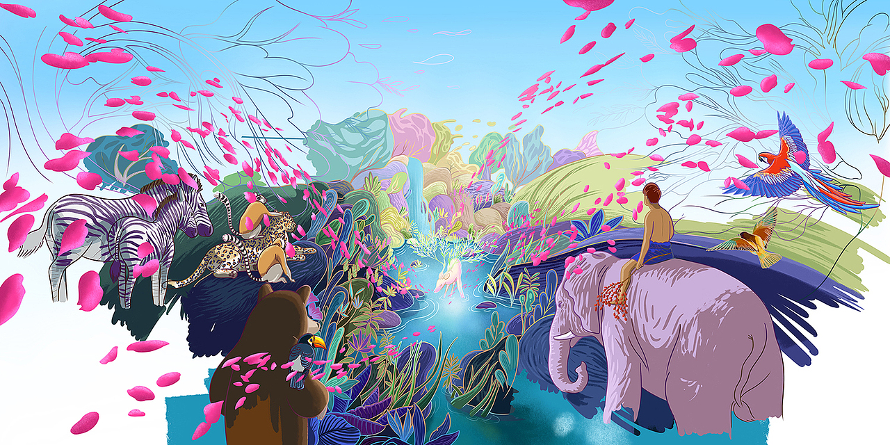 “生靈”的誕生（圖ZMjQ0MjE1ODAw） - 商業(yè)插畫 - 站酷設(shè)計(jì)師二斗小米原創(chuàng)素材 - 站酷ZCOOL