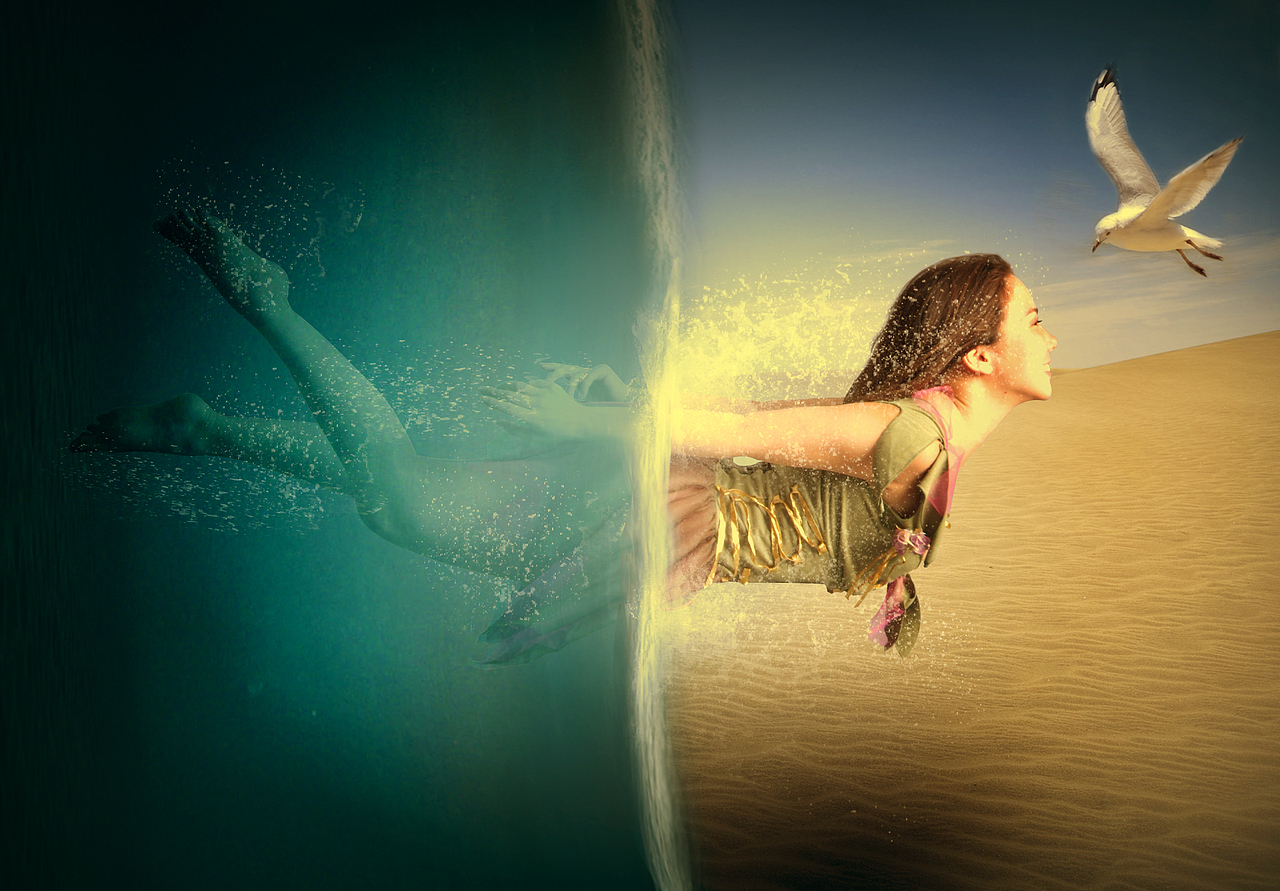 水滴穿越合成联系（图ZNTY2NjI0MzY=） - 建筑设计 - 站酷设计师爱若是悬崖原创素材 - 站酷ZCOOL