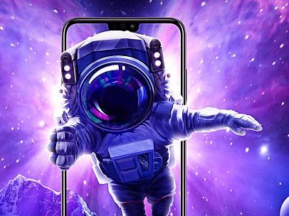 荣耀8X全球海报设计大赛冠军-《Papillon》