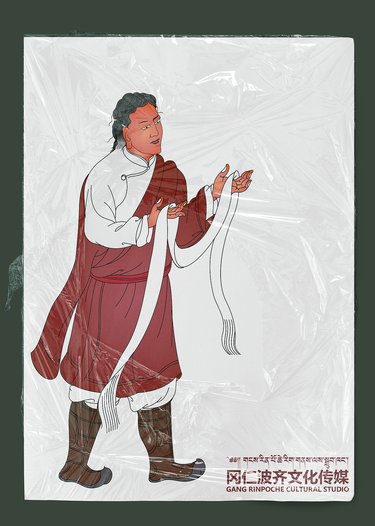 冈仁波齐文化工作室|文创图展（图ZMjk1Njk5NDQw） - 创作习作 - 站酷设计师蕃之原创素材 - 站酷ZCOOL