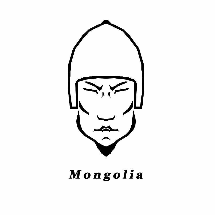蒙古人头像设计