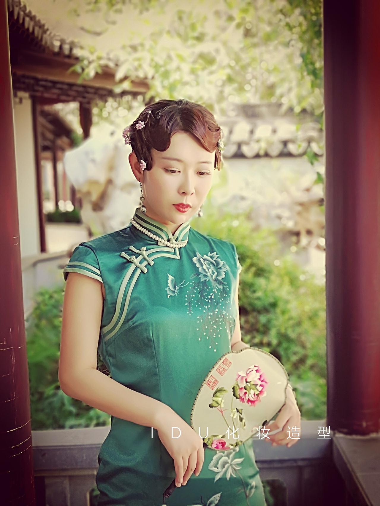 民国造型手推波纹