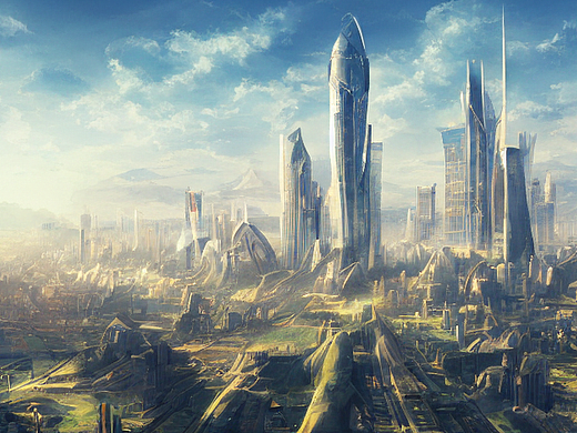 #AI创作实验室#天空之城