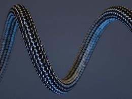 一组USB数据线视频动画C4D/OC建模渲染练习