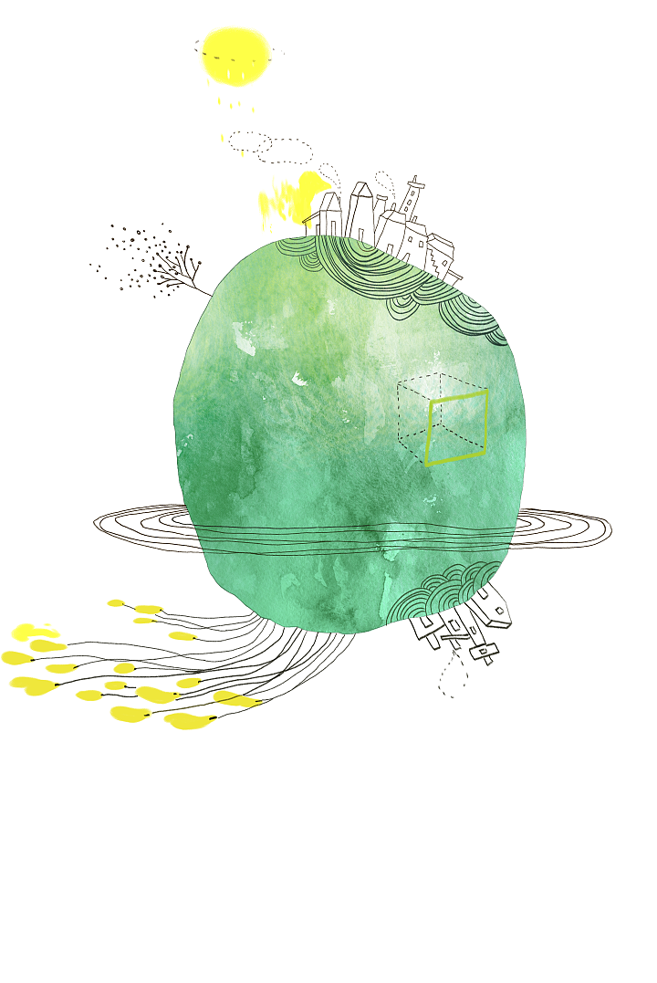 山有木兮木有枝 ,小清新北欧客厅装饰画