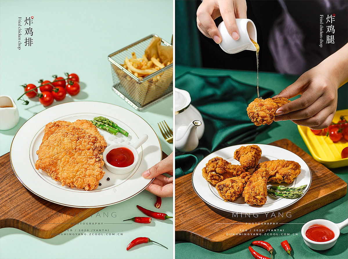 炸鸡/烤肠（图ZMjA3MzQ0MjM2） - 产品摄影 - 站酷设计师摄影师董名扬原创素材 - 站酷ZCOOL