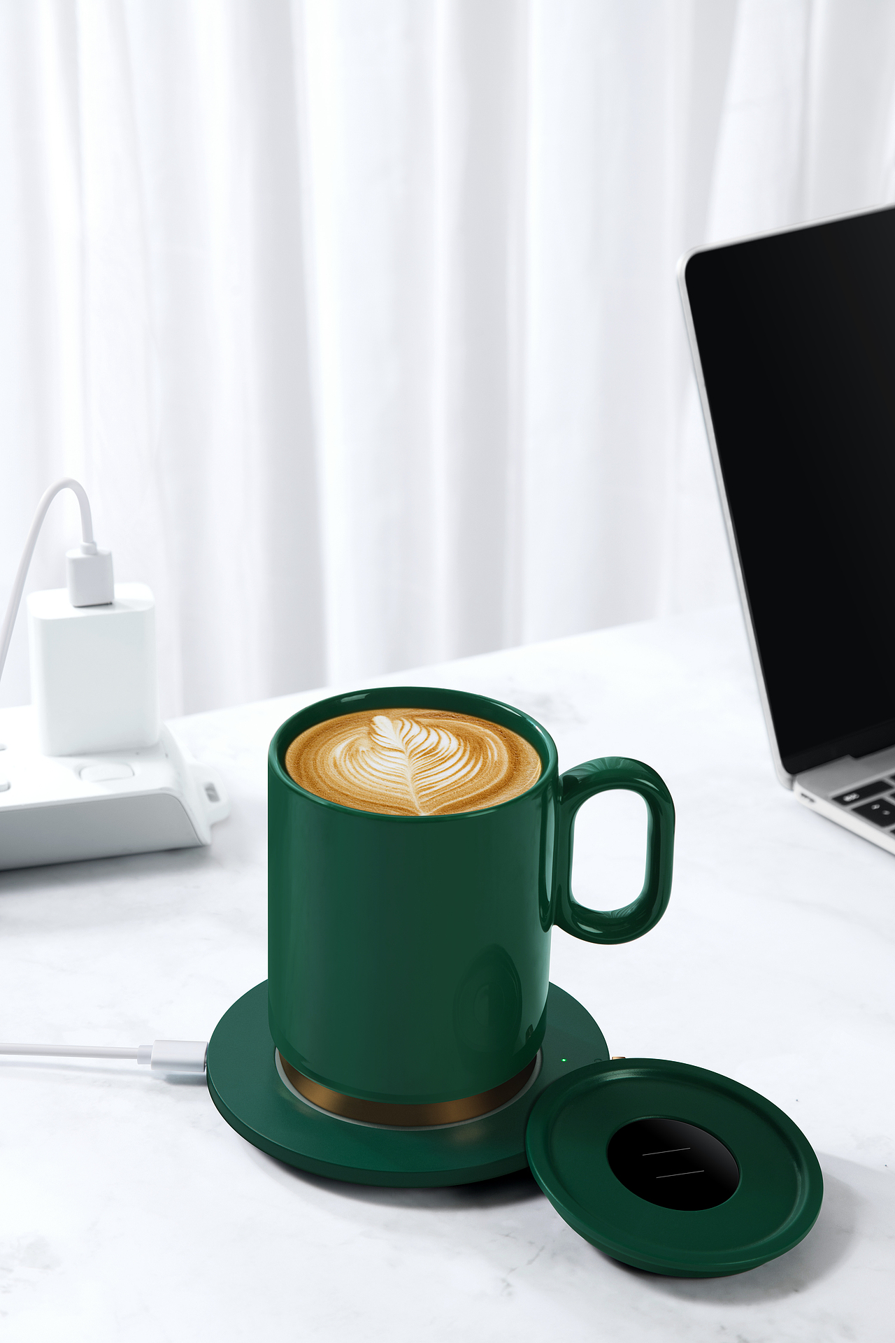 数显暖暖杯拍摄