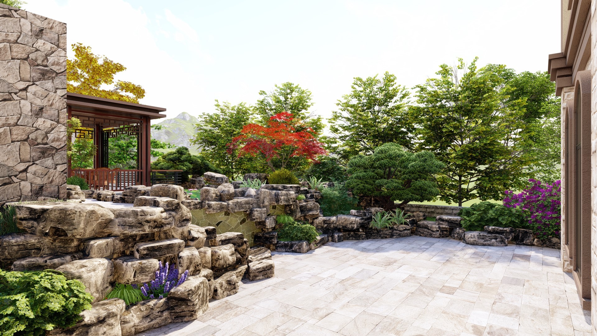 某中式庭院方案设计