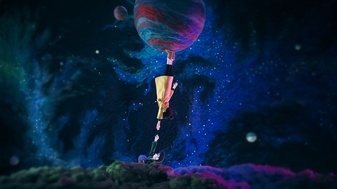 公益定格动画短片《乌云下方的玫红星丘》