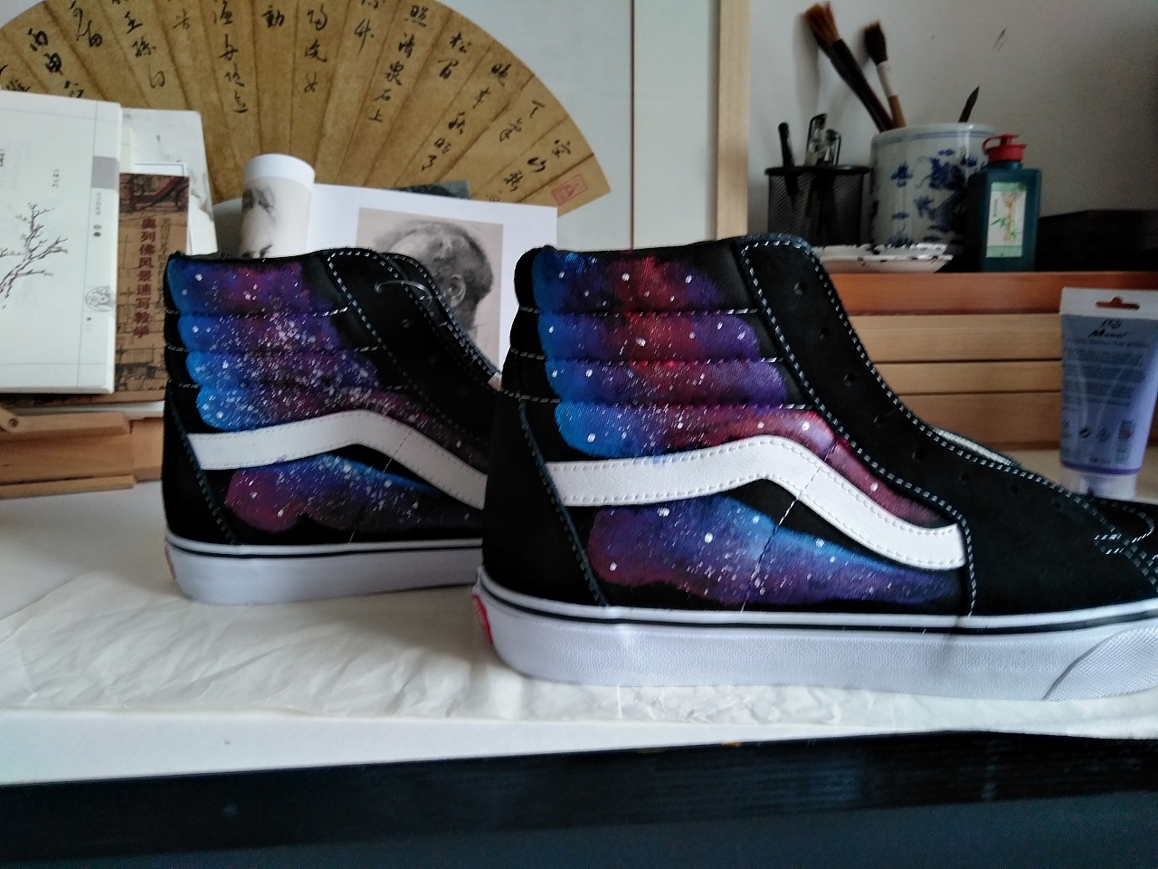 vans手绘《星空》