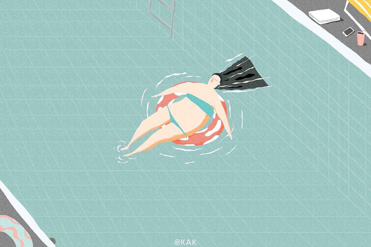 【Illustration】你是站在门外怕迟到的人（图ZOTU0NDQ3NjA=） - 创作习作 - 站酷设计师小林你快跑原创素材 - 站酷ZCOOL