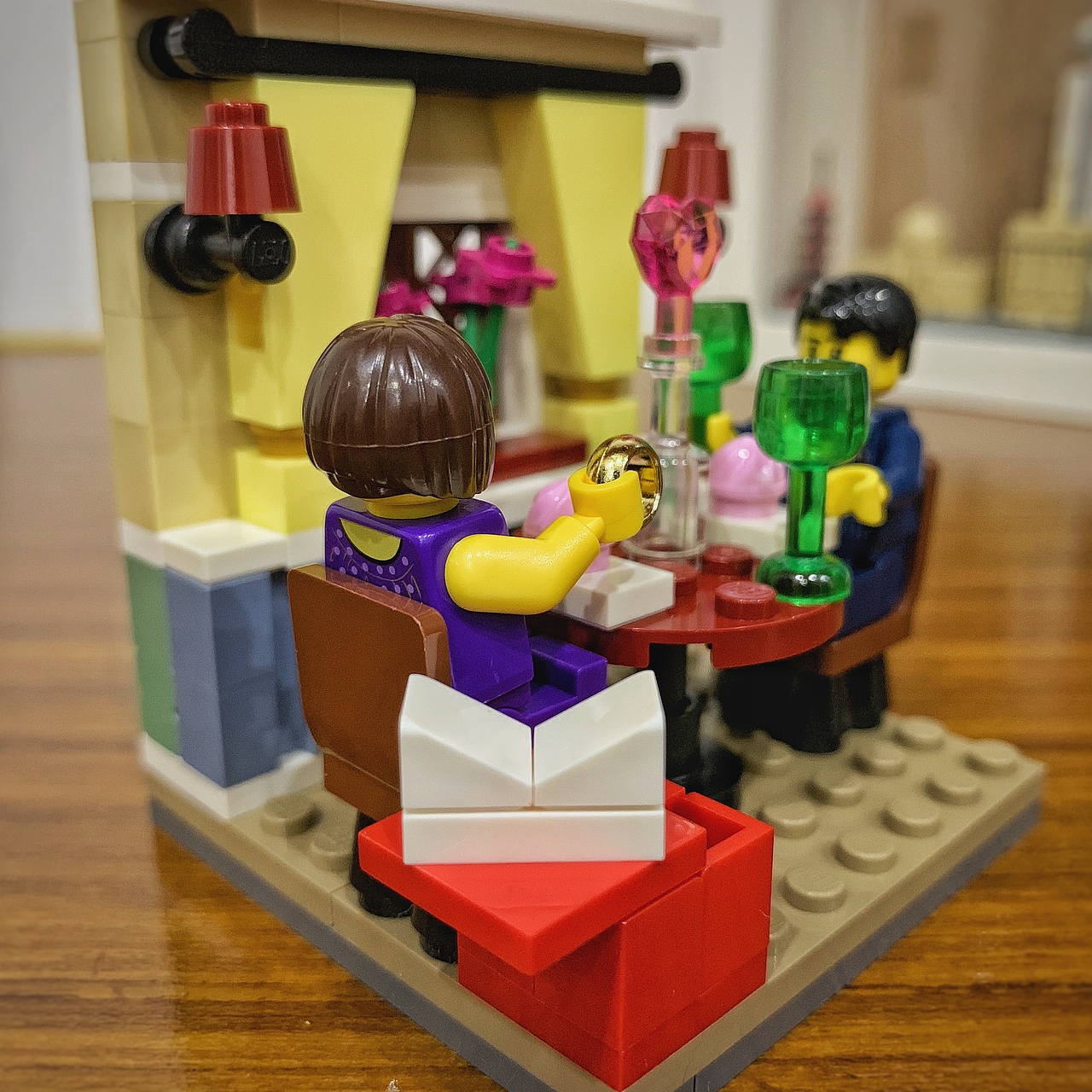 浪漫情人野餐乐高 复仇者联盟 钢铁侠 装甲大厅乐高 生活大爆炸乐高