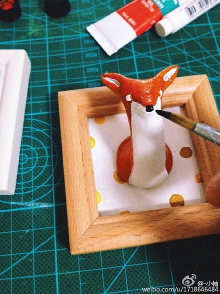 软陶过程分享（图ZMzM3NDQ3MzI=） - 其他手工艺 - 站酷设计师April小柚画画原创素材 - 站酷ZCOOL