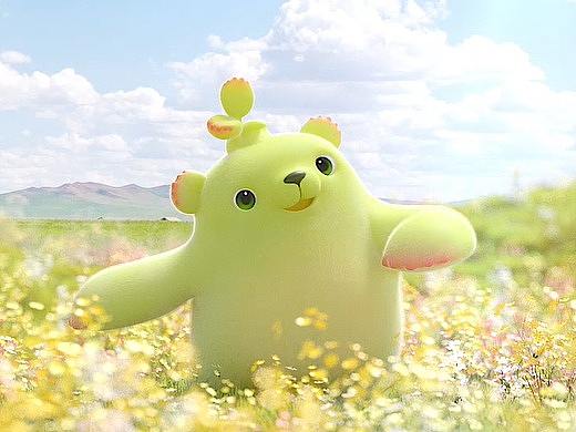 【萌芽熊】我把春天和花都准备好了，你什么时候来？