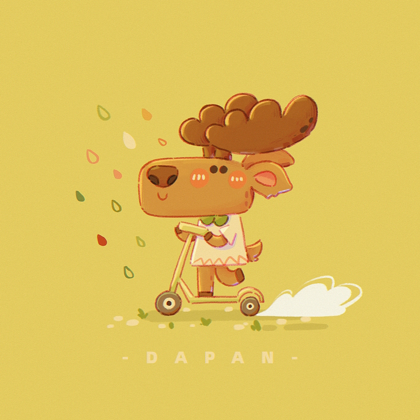 文创动物插画合集（图ZMzM1Nzg4MjEy） - 商业插画 - 站酷设计师DP大潘原创素材 - 站酷ZCOOL