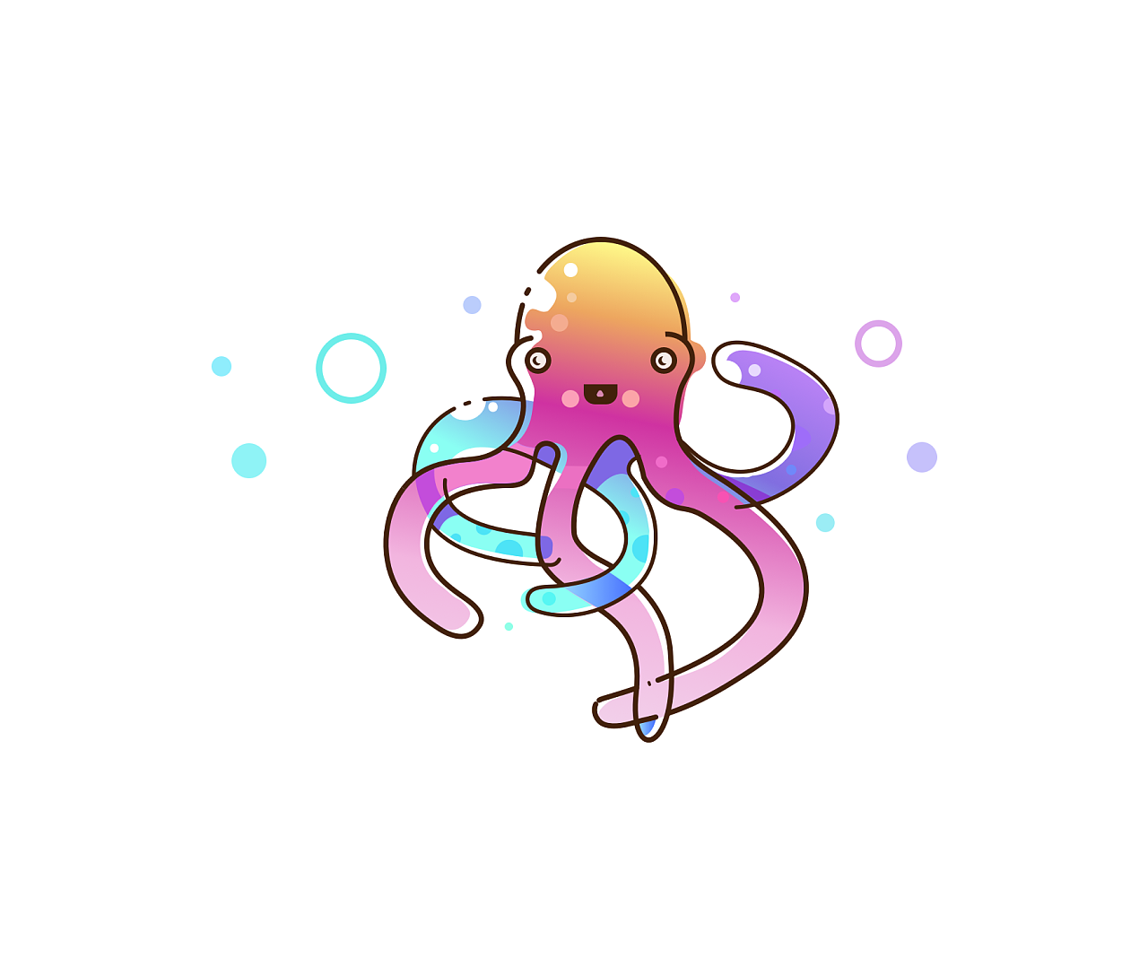 章鱼插画