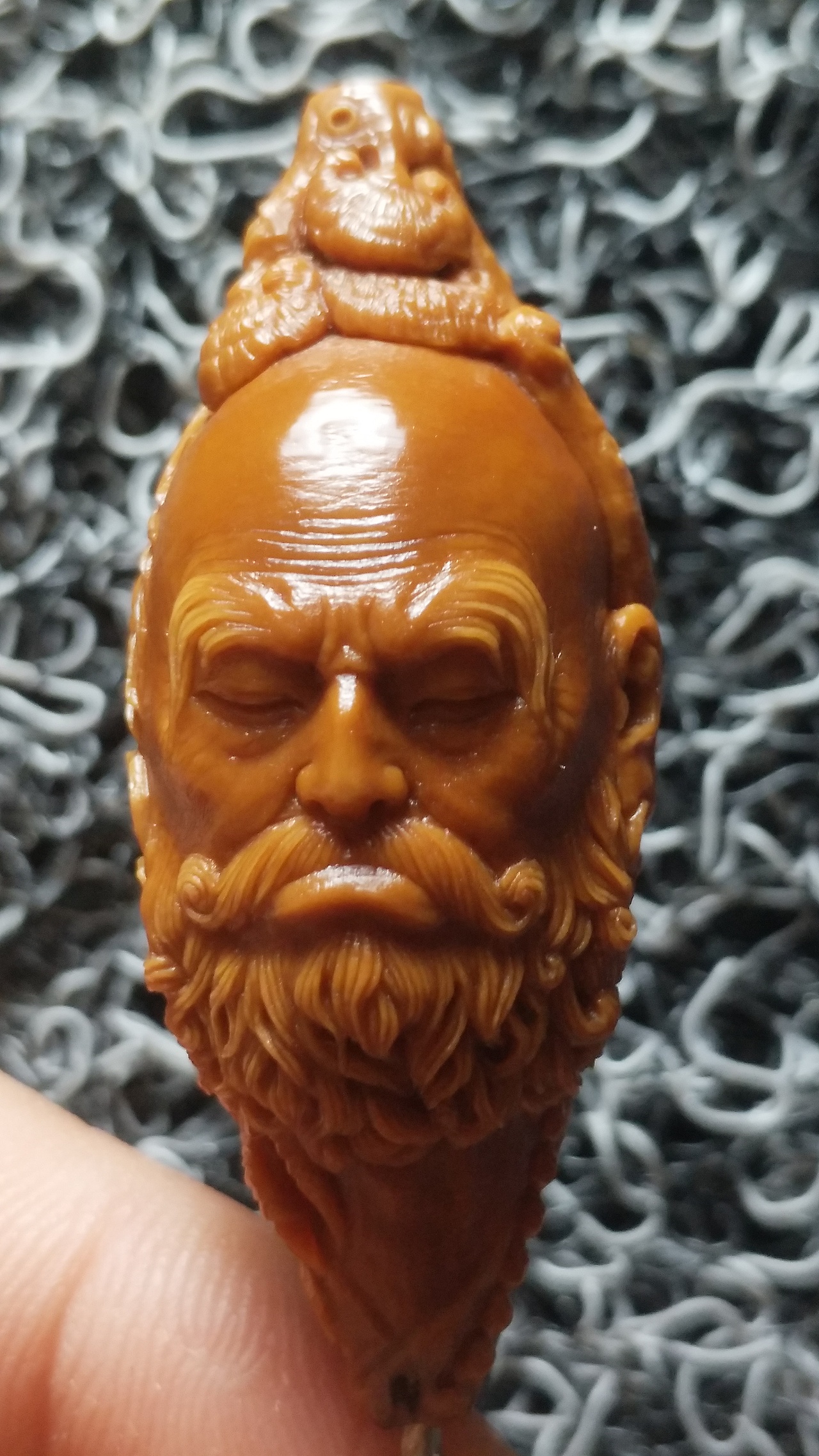 御龙达摩（图ZMjA1OTIxOTQ0） - 工艺品设计 - 站酷设计师禪藝核雕原创素材 - 站酷ZCOOL