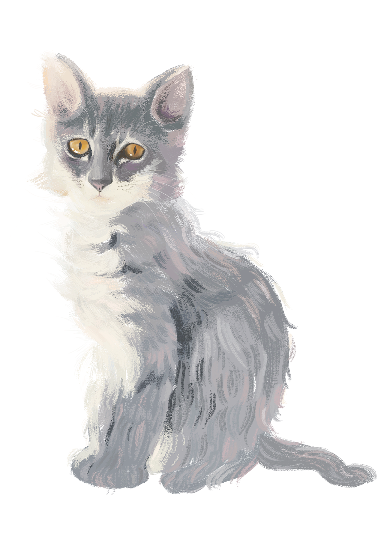 推 荐绘本设计-小红帽-人物设计