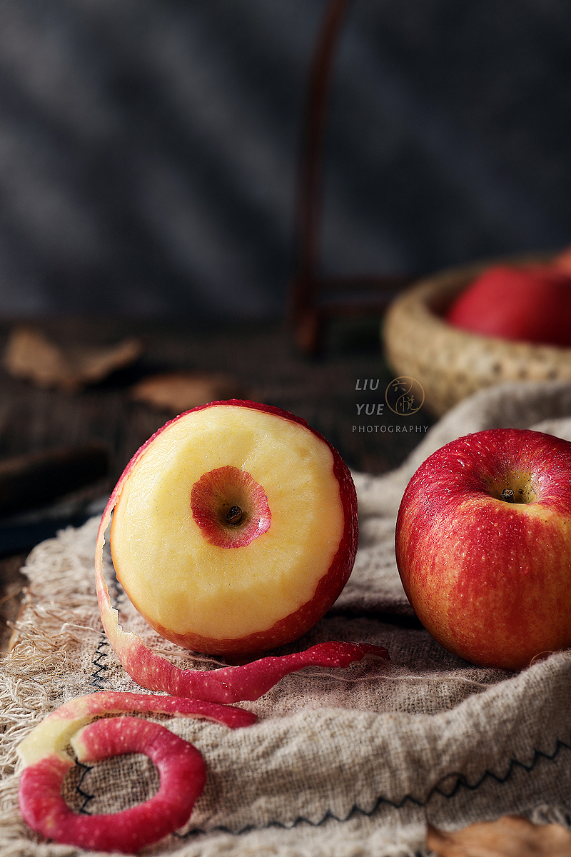 静物摄影水果苹果拍摄