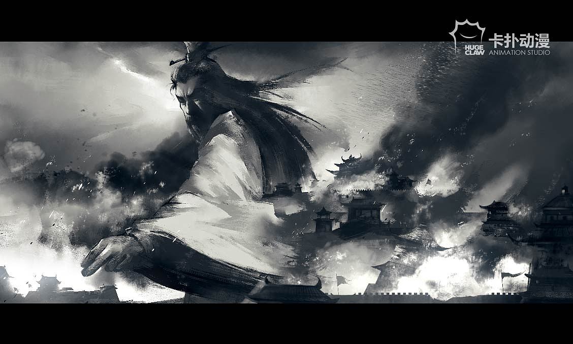 项目案例：水墨视效片之《影》（图ZMjAyMjY3NzEy） - 动画片 - 站酷设计师UnholyAura原创素材 - 站酷ZCOOL