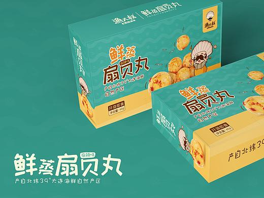 渔大叔海鲜小零食——IP形象与包装设计