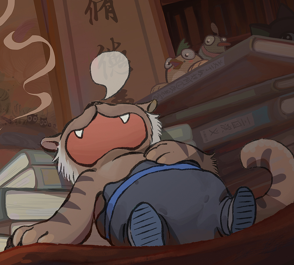 罗小黑战记|插画|艺术插画|游隼先生_原创作品-站酷zcool