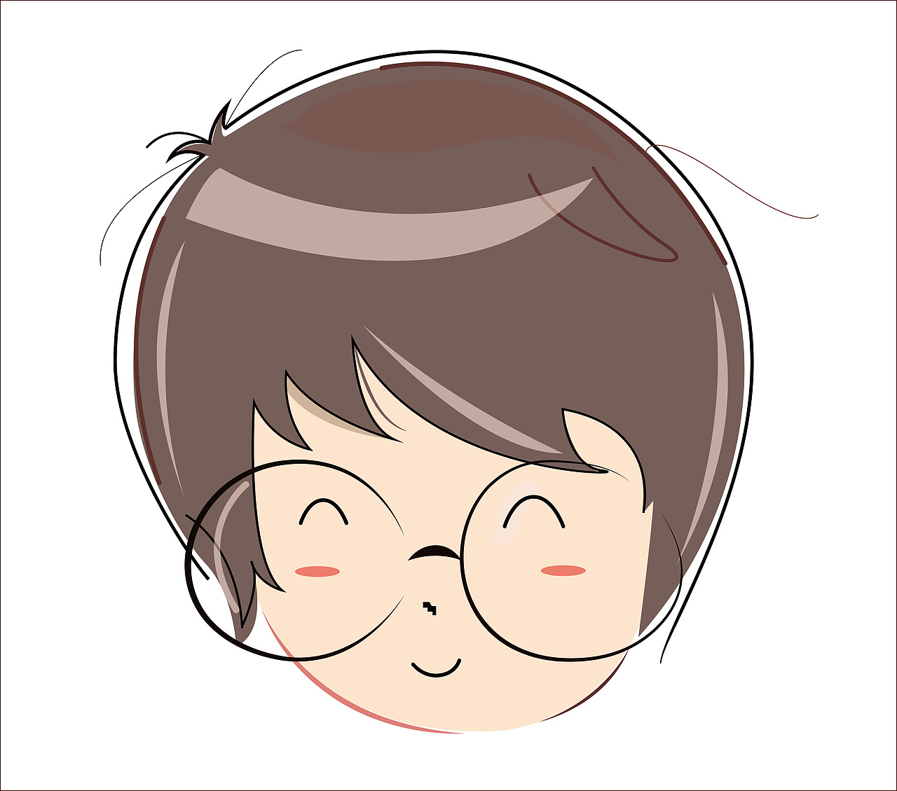 为自己做的头像一枚第一次传作品。感谢观看（图ZODE4ODMyMA==） - 新锐潮流插画 - 站酷设计师chenzhido32原创素材 - 站酷ZCOOL