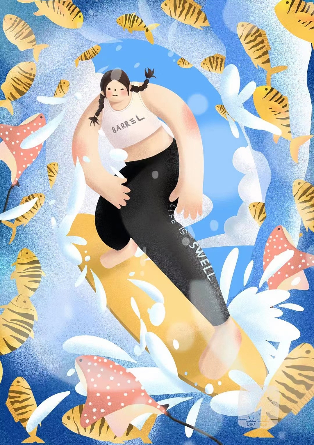 这个假期的作品（图ZMzEzNjQ3ODY0） - 商业插画 - 站酷设计师捏土的豆原创素材 - 站酷ZCOOL
