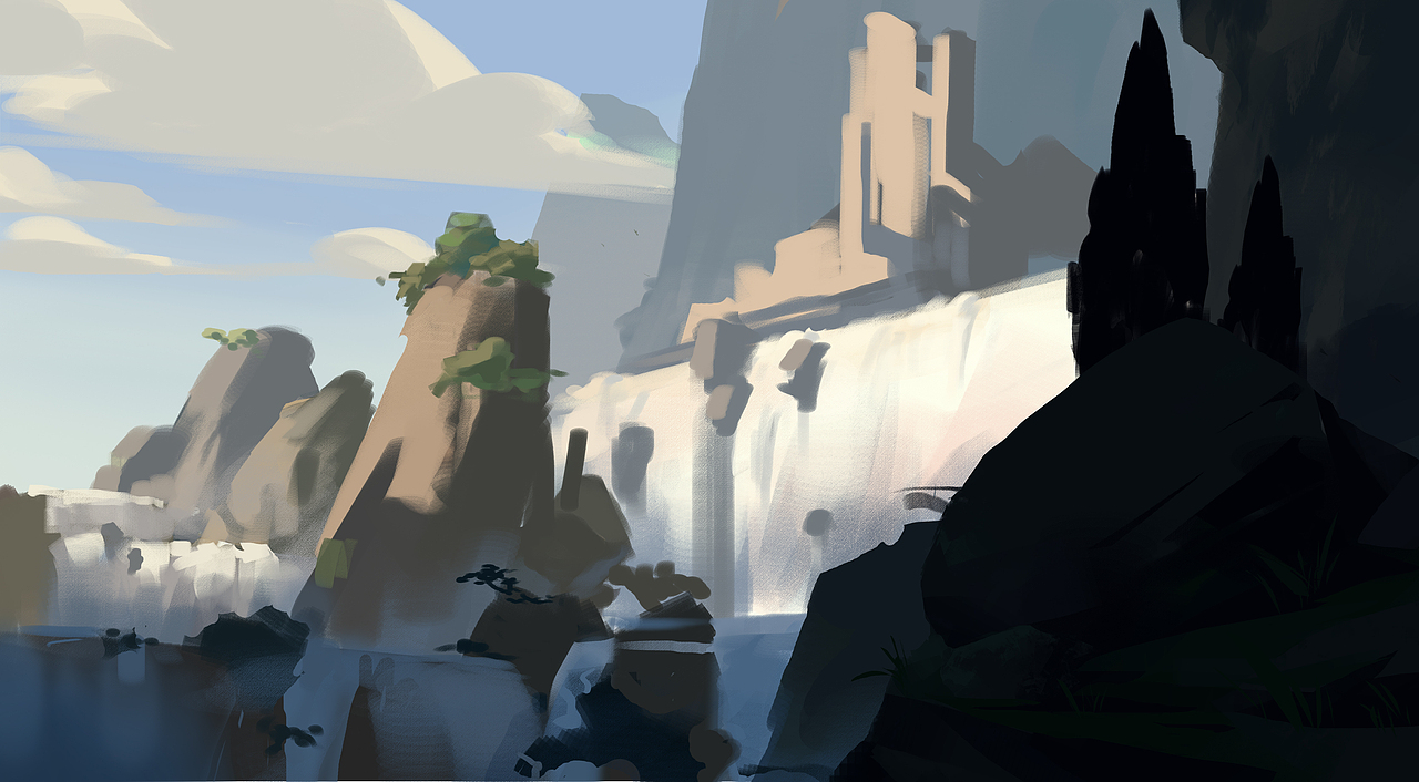 基地（图ZMTYyMjQzMzYw） - 概念设定 - 站酷设计师敦敦子原创素材 - 站酷ZCOOL