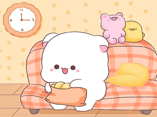 熊甜甜|动漫|网络表情|噢叶ohye - 原创作品 - 站酷 (zcool)